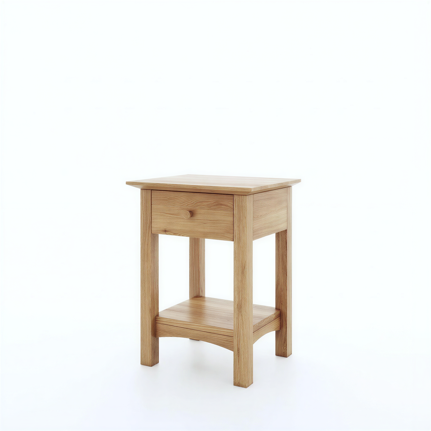 The Fairmont Solid Wood Nightstand – Handcrafted Bedroom Side Table with Timeless Design