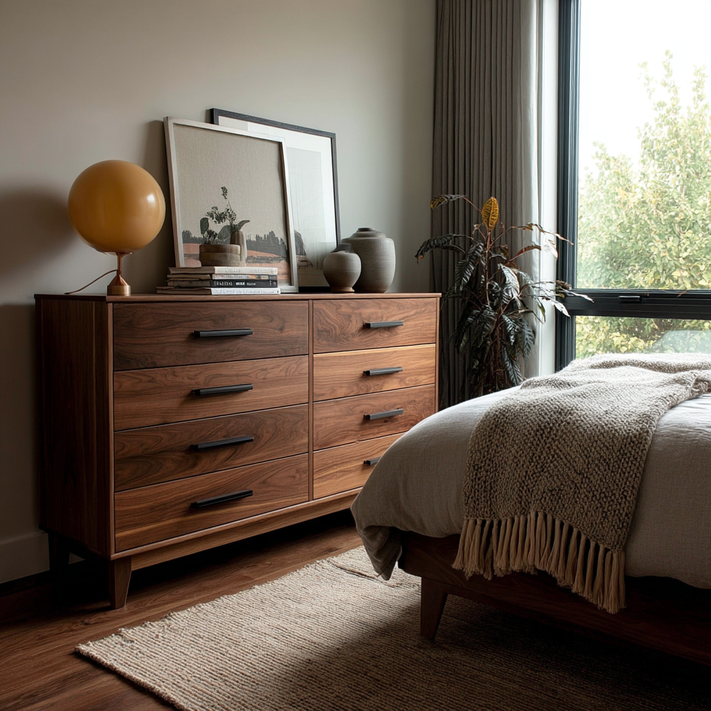 The Astoria Solid Wood Dresser – Handcrafted Bedroom Storage with Timeless Design