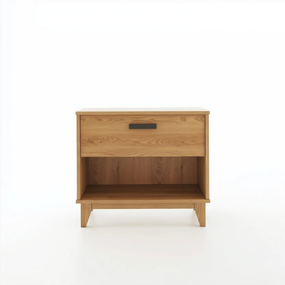 The Astoria Solid Wood Nightstand – Handcrafted Bedroom Side Table with Classic Design