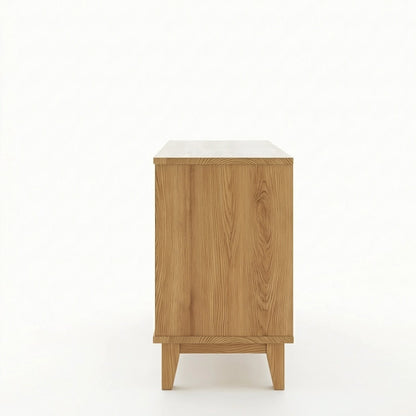 The Astoria Solid Wood Nightstand – Handcrafted Bedroom Side Table with Classic Design