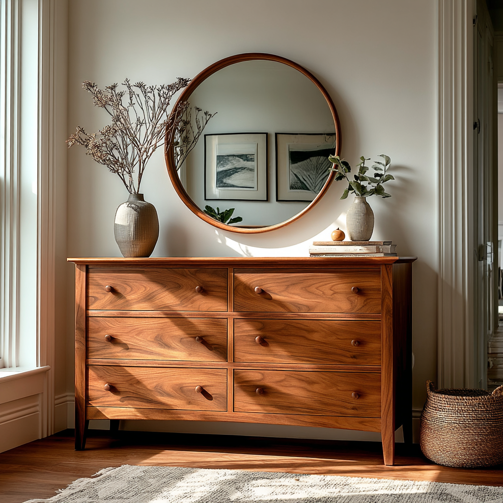 The Fairmont Solid Wood Dresser – Handcrafted Bedroom Storage with Classic Design