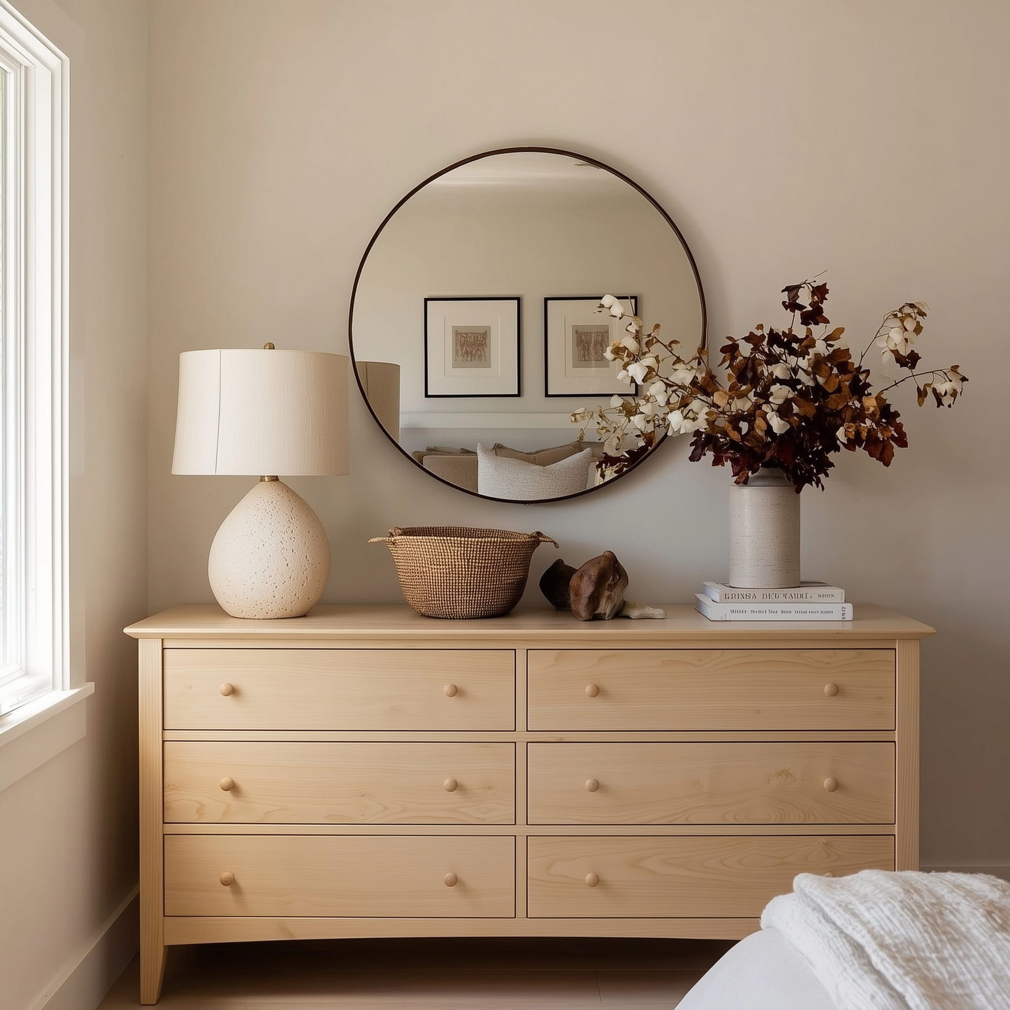The Fairmont Solid Wood Dresser – Handcrafted Bedroom Storage with Classic Design