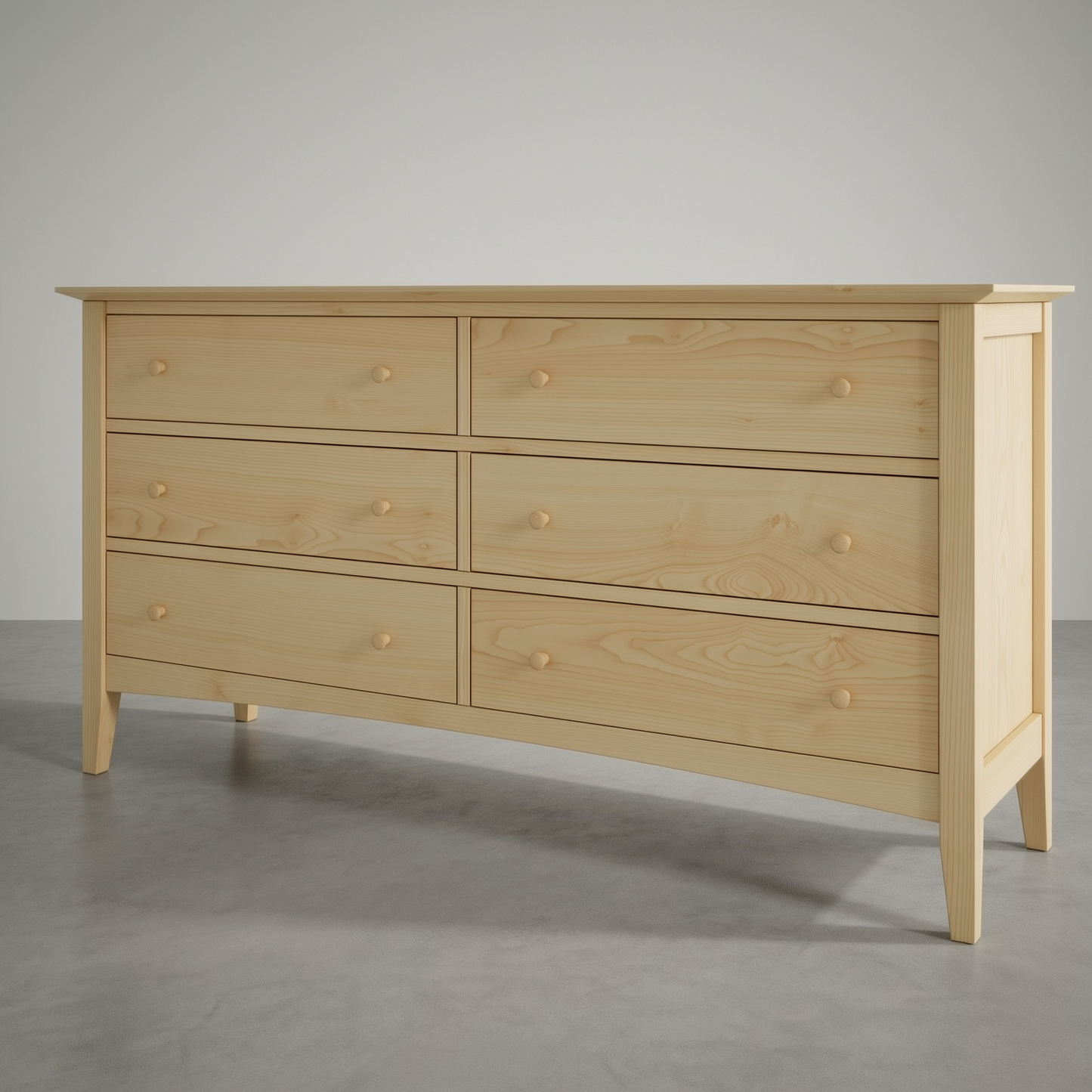 The Fairmont Solid Wood Dresser – Handcrafted Bedroom Storage with Classic Design