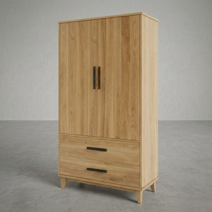 The Astoria Solid Wood Armoire – Handcrafted Bedroom Storage with Timeless Design