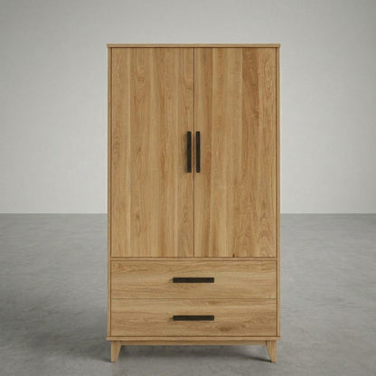The Astoria Solid Wood Armoire – Handcrafted Bedroom Storage with Timeless Design