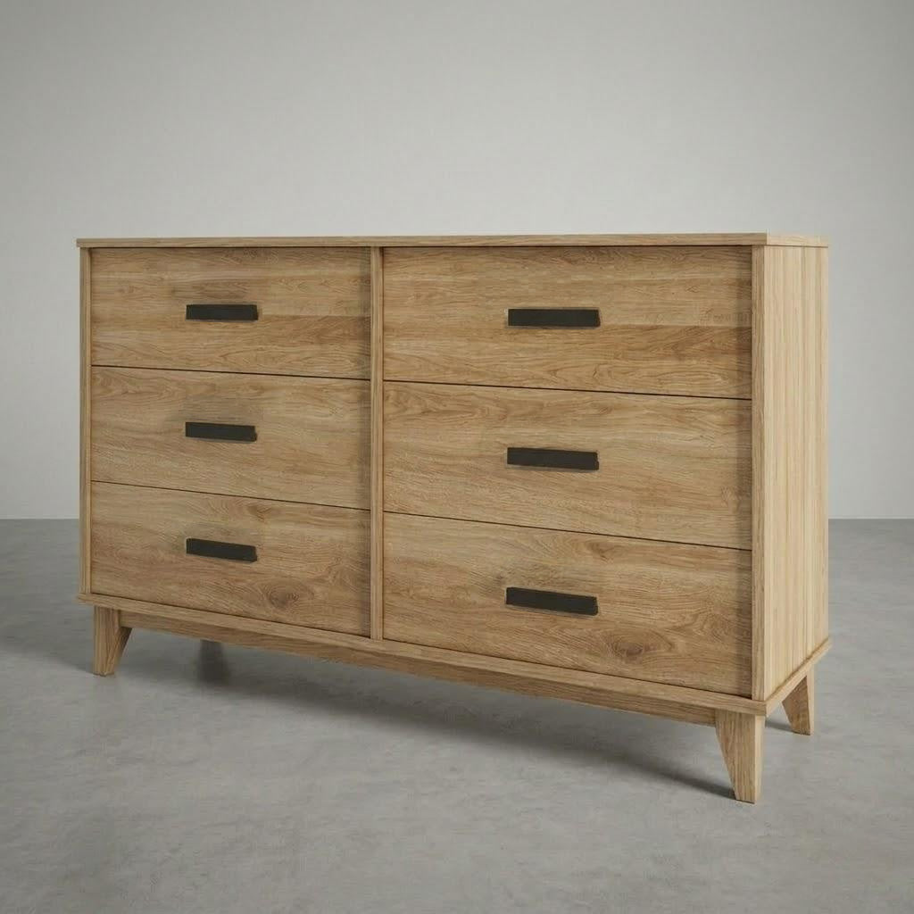 The Astoria Solid Wood Dresser – Handcrafted Bedroom Storage with Timeless Design