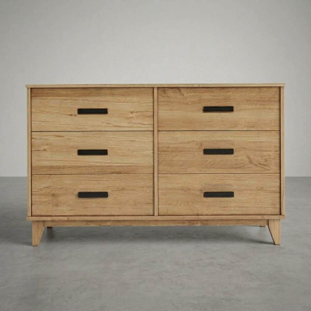 The Astoria Solid Wood Dresser – Handcrafted Bedroom Storage with Timeless Design