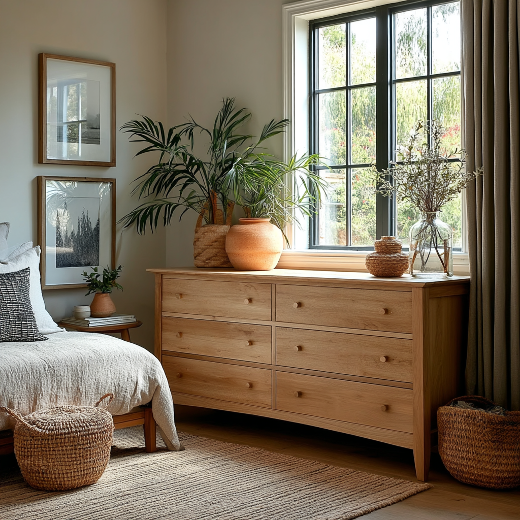 The Fairmont Solid Wood Dresser – Handcrafted Bedroom Storage with Classic Design