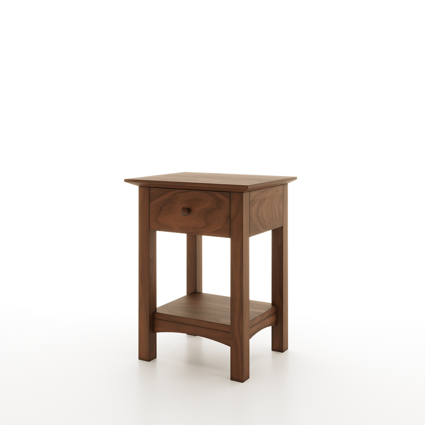 The Fairmont Solid Wood Nightstand – Handcrafted Bedroom Side Table with Timeless Design