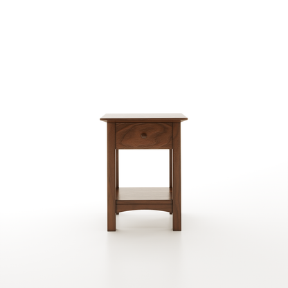 The Fairmont Solid Wood Nightstand – Handcrafted Bedroom Side Table with Timeless Design